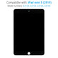 Οθόνη με οθόνη αφής για iPad Mini 5, Μαύρο, Black, Original Refurbished