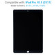 Οθόνη LCD για iPad Pro 10.5" (2017), Black, Αφής χωρίς πλαίσιο, Refurbished
