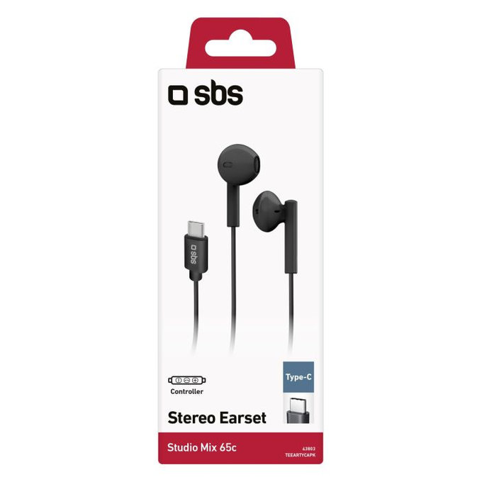 Στερεοφωνικά Ακουστικά Studio Mix 65c, USB-C connector | μαύρο | Black | SBS