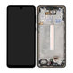 Συγκρότημα οθόνης για Samsung A33 5G, A336B, GH82-28143A, GH82-28144A, Black, Service Pack