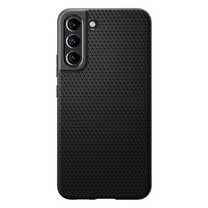 Θήκη Liquid Air για Samsung S22 | Matte Black | Spigen