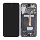 Συγκρότημα οθόνης για Samsung S22 Plus, S906B, GH82-27500A, GH82-27501A, Phantom Black, Service Pack
