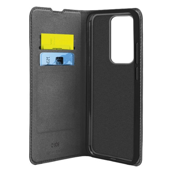 Θήκη Βιβλίο Πορτοφόλι Lite για Xiaomi 12, Μαύρο, Black, SBS