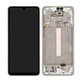 Συγκρότημα οθόνης για Samsung A33 5G, A336B, GH82-28143B, GH82-28144B, Awesome White, Service Pack