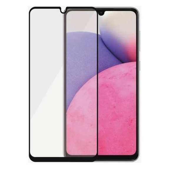 Προστατευτικό Γυαλί για Samsung A33 5G, Case Friendly, Μαύρο, Black, PanzerGlass