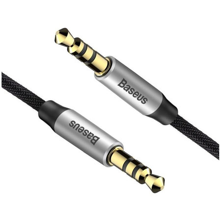 Aux Καλώδιο (1m) | silver/black | Baseus