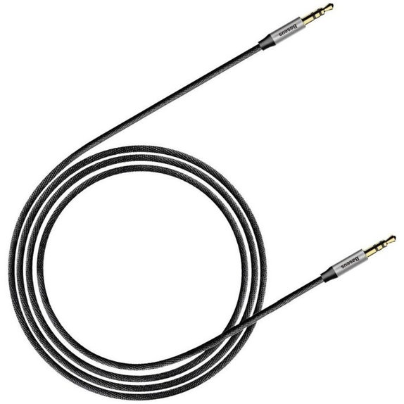 Aux Καλώδιο (1m) | silver/black | Baseus