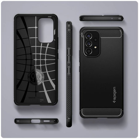 Θήκη Rugged Armor για Samsung A53 5G | Matte Black | Spigen