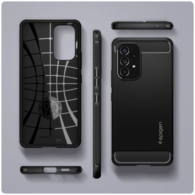 Θήκη Rugged Armor για Samsung A53 5G | Matte Black | Spigen