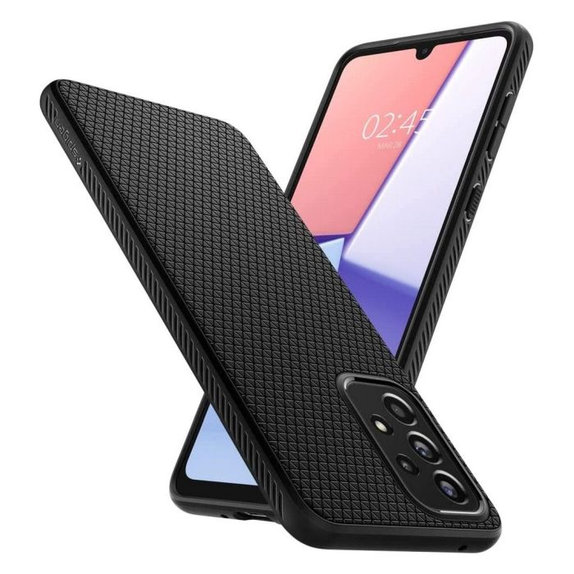 Θήκη Liquid Air για Samsung A53 5G, Matte Black, Spigen