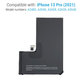 Μπαταρία για iPhone 13 Pro, 3095mAh, A2656, Service Pack
