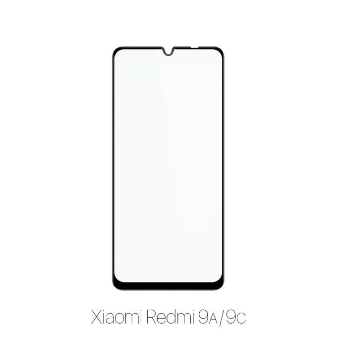 FullCover Προστατευτικό Γυαλί για Xiaomi Redmi 9A & 9C | FixPremium