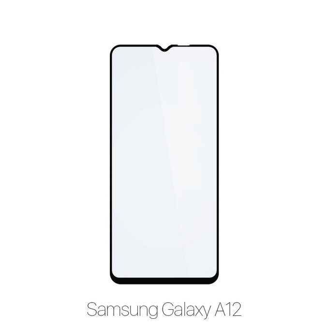 FullCover Προστατευτικό Γυαλί για Samsung A12 | FixPremium