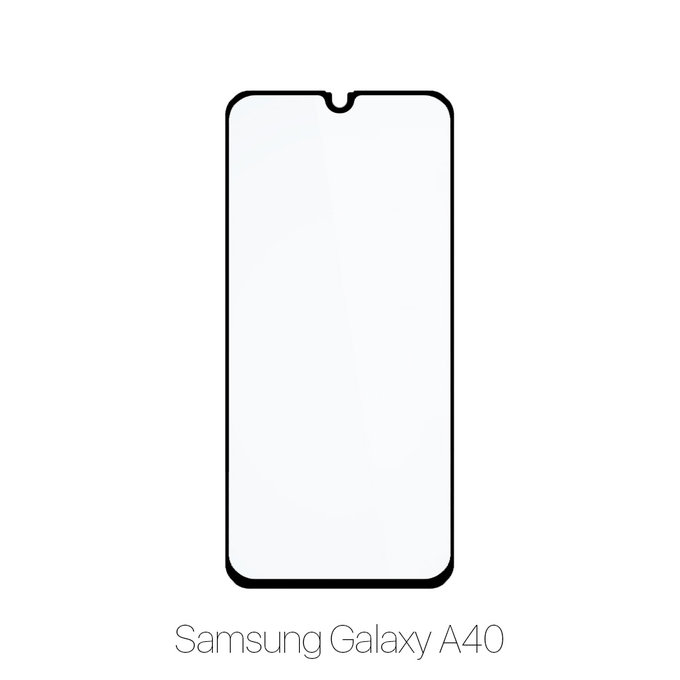 FullCover Προστατευτικό Γυαλί για Samsung A40 | FixPremium