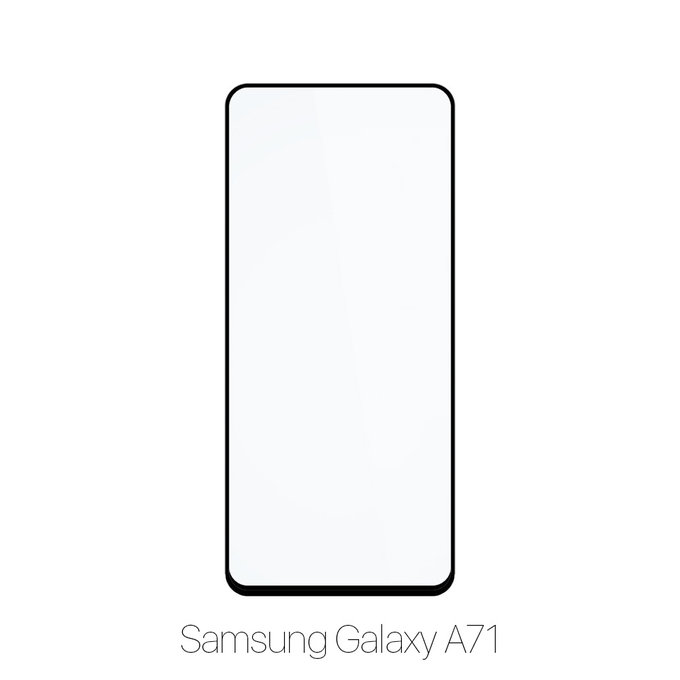 FullCover Προστατευτικό Γυαλί για Samsung A71 | FixPremium