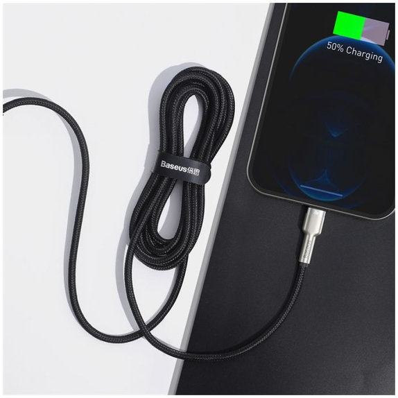 Καλώδιο Lightning / USB-C (2m) | Μαύρο | Black | Baseus