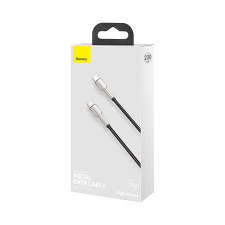 Καλώδιο USB-C / USB-C (2m) | Μαύρο | Black | Baseus