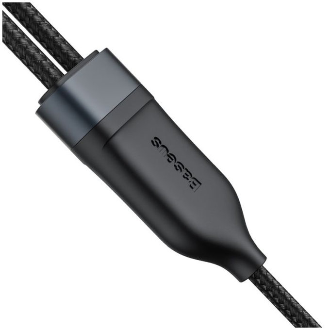 Καλώδιο USB-C / 2x USB-C (1.5m) | Μαύρο | Black | Baseus
