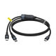 Καλώδιο USB-C / 2x USB-C (1.5m) | Μαύρο | Black | Baseus