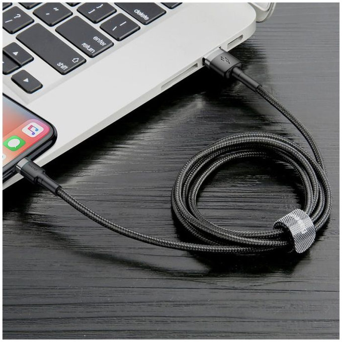 Καλώδιο Lightning / USB (0.5m) | Μαύρο | Black | Baseus