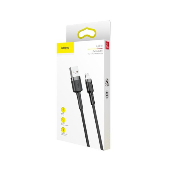 Καλώδιο Lightning / USB (0.5m) | Μαύρο | Black | Baseus