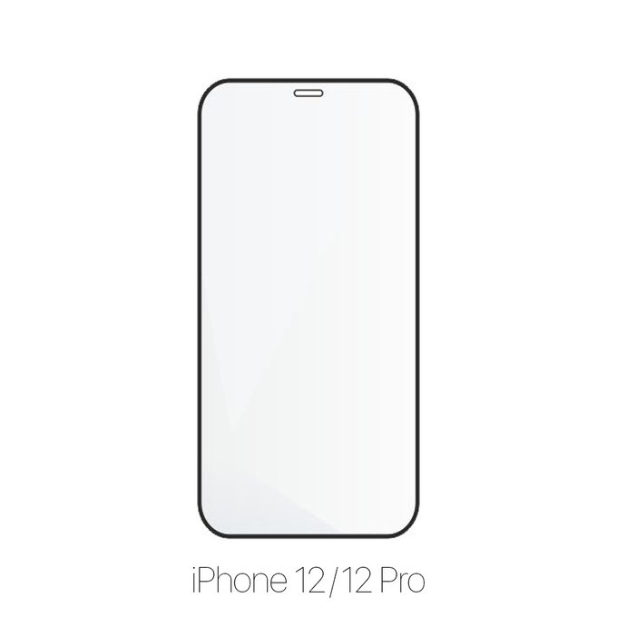 FullCover Προστατευτικό Γυαλί για iPhone 12 & 12 Pro | FixPremium