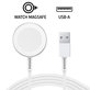 Μαγνητικό καλώδιο φόρτισης για Apple Watch, USB-A, 1 m, πλαστικό, bulk