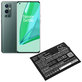 Μπαταρία για OnePlus 9 Pro LE2121 LE2125, 2200mAh, Li-Pol, 7.4 V, BLP827, HQ
