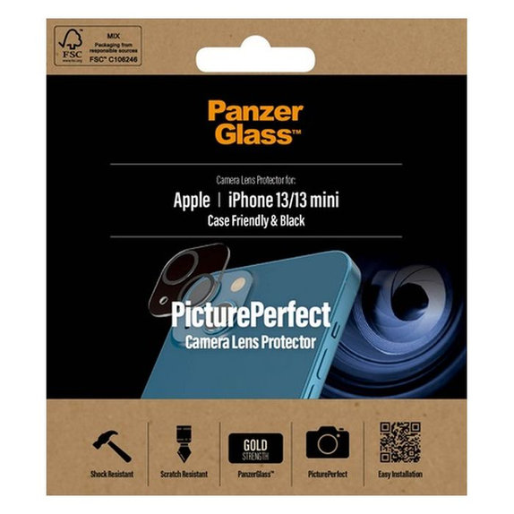Προστατευτικό Φακού Κάμερας PicturePerfect για iPhone 13 mini, 13, transparent, PanzerGlass