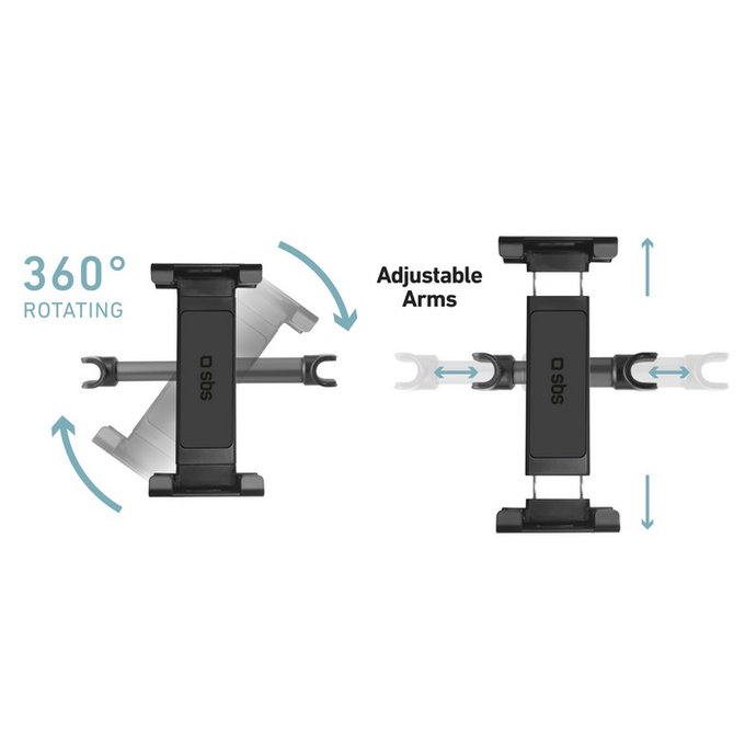 Κάτοχος για Προσκέφαλο Mount Pro για Smartphone & Tablet έως 12.9" | Μαύρο | Black | SBS