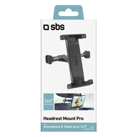 Κάτοχος για Προσκέφαλο Mount Pro για Smartphone & Tablet έως 12.9" | Μαύρο | Black | SBS