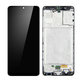 Συγκρότημα οθόνης για Samsung A31, A315F, Prism Crush Black, Aftermarket