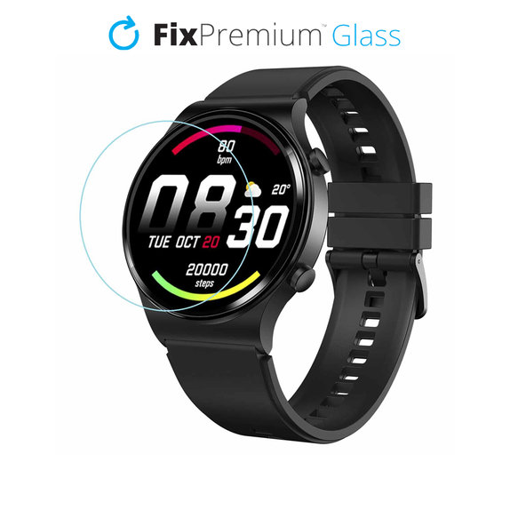 Προστατευτικό Γυαλί για Samsung Watch 4 44mm, Προστατευτικό ρολογιού, FixPremium