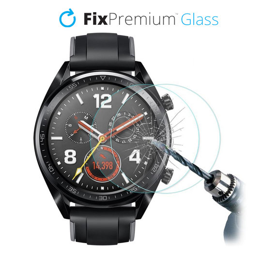 Προστατευτικό Γυαλί για Samsung Watch 4 44mm, Προστατευτικό ρολογιού, FixPremium