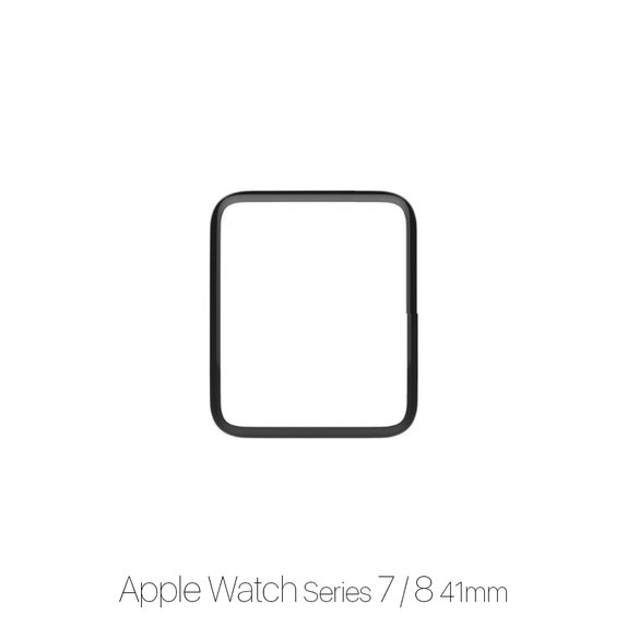 Plexiglas για Apple Watch 7, 8, 9 (41mm), Προστατευτικό ρολογιού, FixPremium