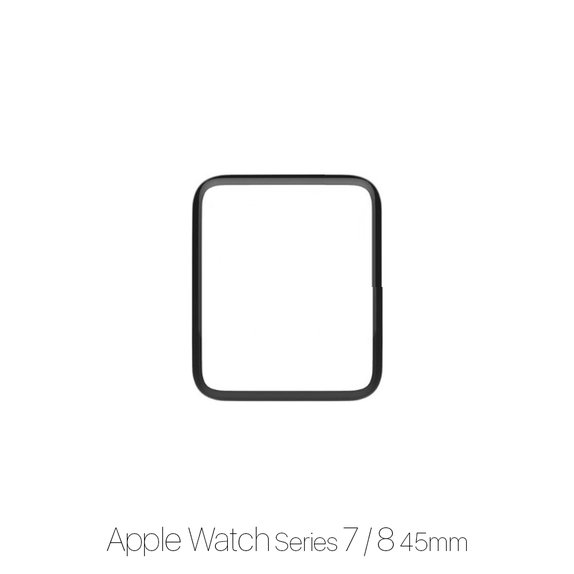 Plexiglas για Apple Watch 7, 8, 9 (45mm), Προστατευτικό ρολογιού, FixPremium