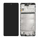 Συγκρότημα οθόνης για Samsung M51, M515F, Celestial Black, Aftermarket