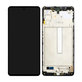 Συγκρότημα οθόνης για Samsung M52 5G, M526B, Black, Aftermarket