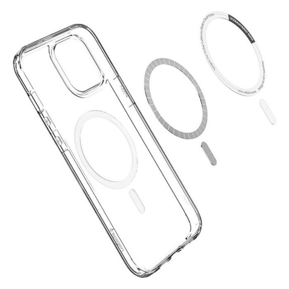 Θήκη Ultra Hybrid με MagSafe για iPhone 12 Pro Max, Λευκό, White, Spigen