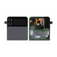 Συγκρότημα οθόνης για Samsung Z Flip 4, F721B, External Graphite, Service Pack