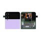 Συγκρότημα οθόνης για Samsung Z Flip 4, F721B, External Bora Purple, Service Pack