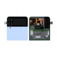 Συγκρότημα οθόνης για Samsung Z Flip 4, F721B, External Blue, Service Pack