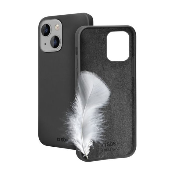 Θήκη Instinct για iPhone 14/13, Μαύρο, Black, SBS