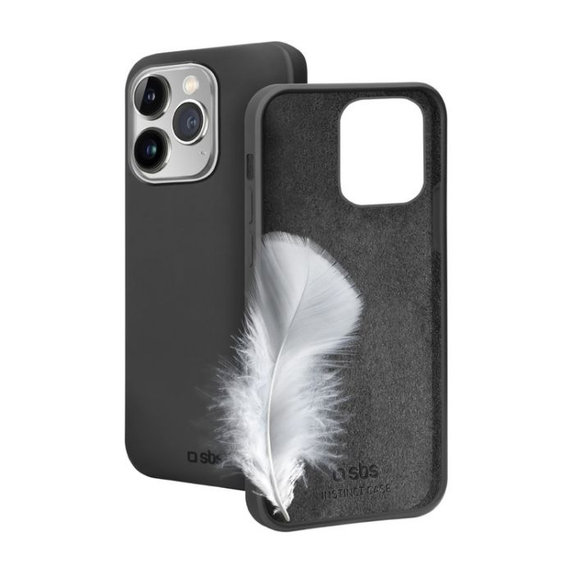 Θήκη Instinct για iPhone 14 Pro, Μαύρο, Black, SBS