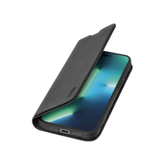Θήκη Βιβλίο Πορτοφόλι Lite για iPhone 14 Pro, Μαύρο, Black, SBS