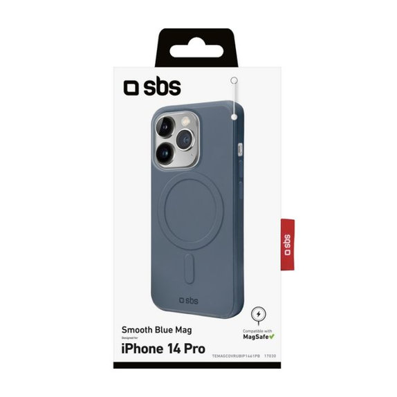 Θήκη Smooth Mag με MagSafe για iPhone 14 Pro, Μπλε, Blue, SBS