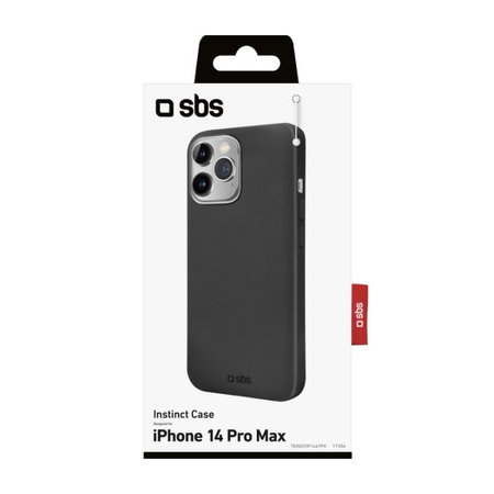 Θήκη Instinct για iPhone 14 Pro Max | Μαύρο | Black | SBS
