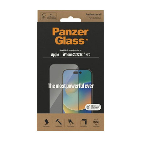 Προστατευτικό Γυαλί UWF AB για iPhone 14 Pro | PanzerGlass