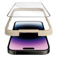 Προστατευτικό Γυαλί με εφαρμοστή για iPhone 14 Pro Max, UWF, Μαύρο, Black, PanzerGlass