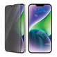 Προστατευτικό γυαλί UWF Privacy AB με εφαρμογέα για iPhone 14 Plus/13 Pro Max, Μαύρο, PanzerGlass